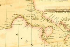 Ross map of Poctes Bay